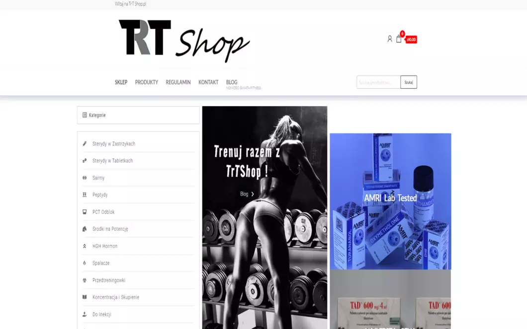 TRT Shop - podgląd