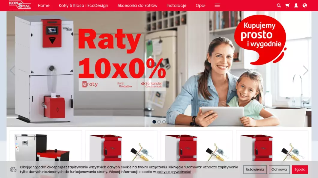 Piece centralnego ogrzewania - Konstal - podgląd