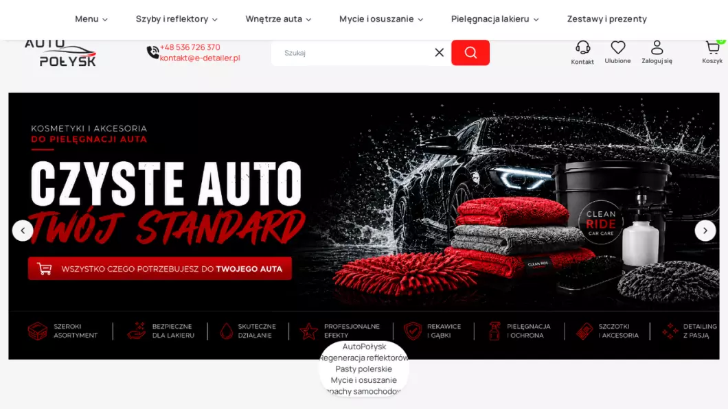 AutoPolysk.pl - podgląd